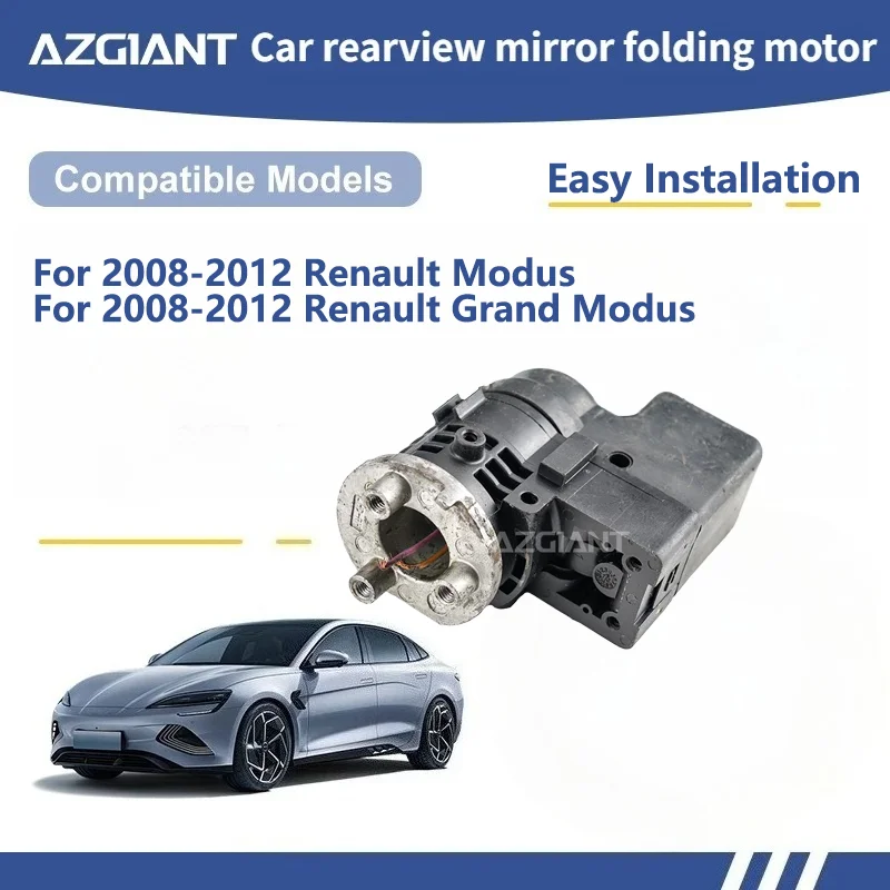 

AZGIANT For 2008-2012 Renault Modus / 2008-2012 Renault Grand Modus Car Power Fold Mirror 12V Motor module Direct Fit car parts