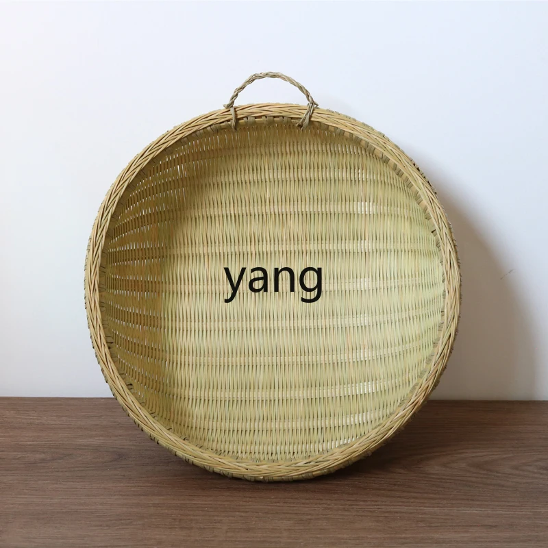 

TGF boutique bamboo woven small basket kitchen storage basket drain washing dim sum dried fruit bamboo basket