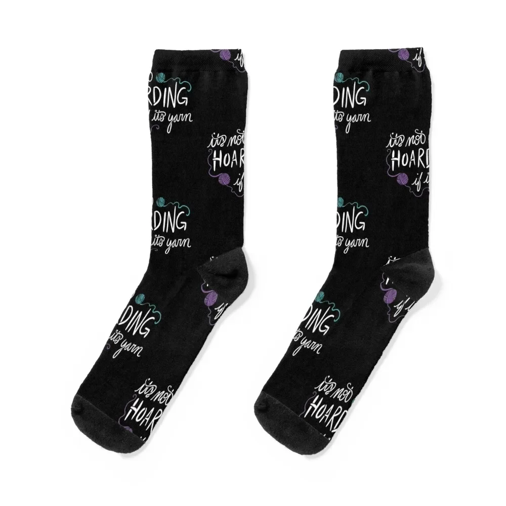 

It's not hoarding if it's yarn Socks winter thermal loose gifts Ladies Socks Men's