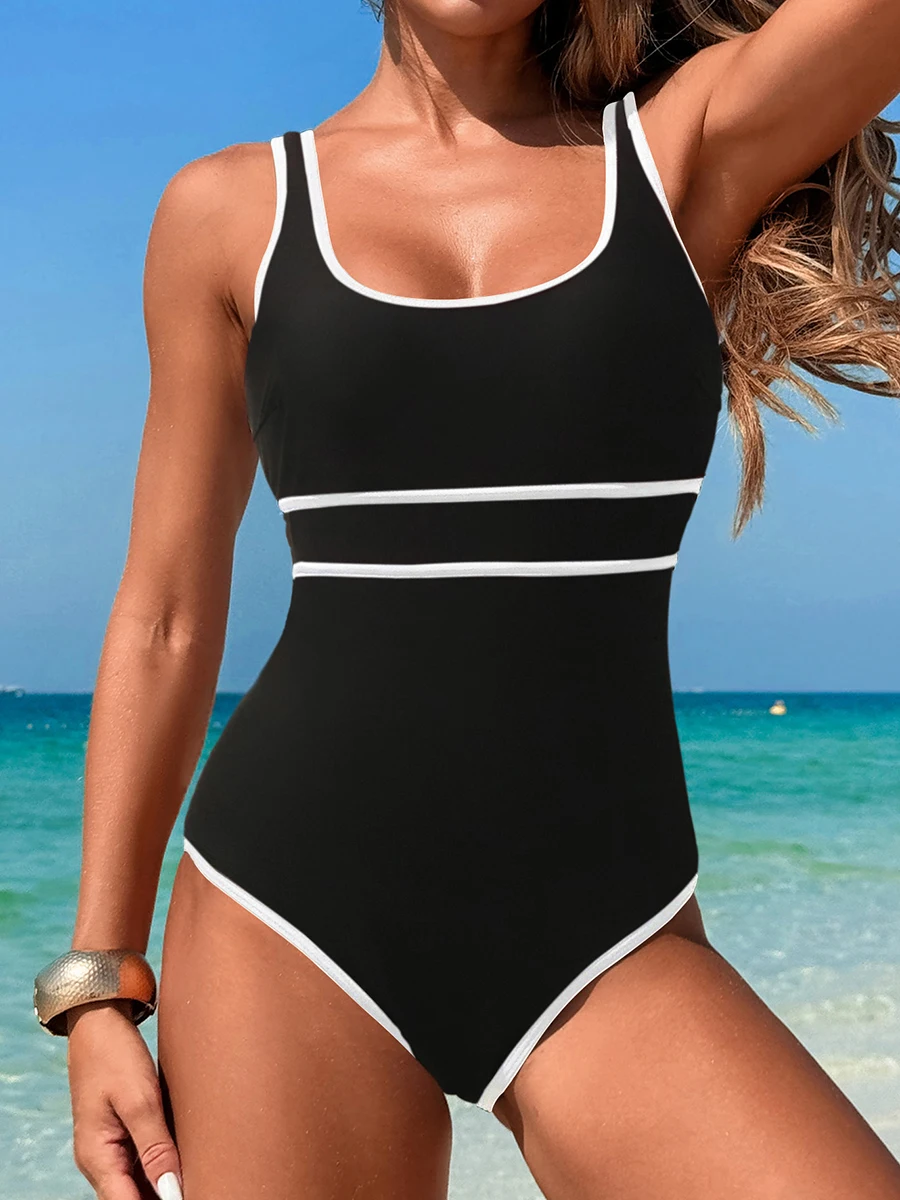 

2026 Vintage Swimsuit Women One Piece Printed Swimwear Female Sexy Sporty Bodysuit Bathers Bathing Swimming Swim Suit Beachwear