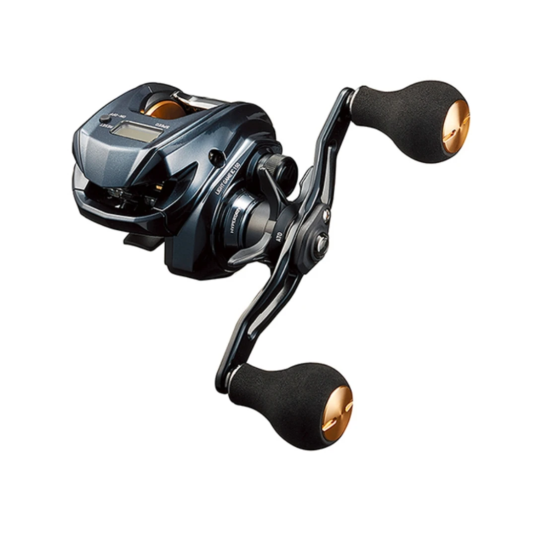 Imagem -02 - Daiwa-light Game ic Baitcasting Reel Carretel de Pesca de Perfil Baixo Carretel de Fundição com Display 150l 150dh 150ldh 5kg Original