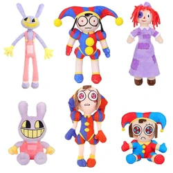 New The Amazing Digital Circus Anime Cartoon Plush Pomni Jax Plush doll Toy Theater Rabbit Doll Stuffed Toys Christmas Gifts