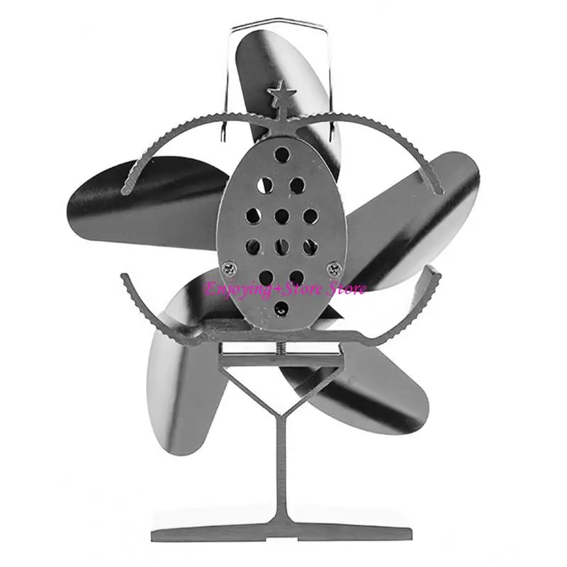 G6DA Silent Fireplace Fan Farlace Distribuição calor eficiente ecológica para sala