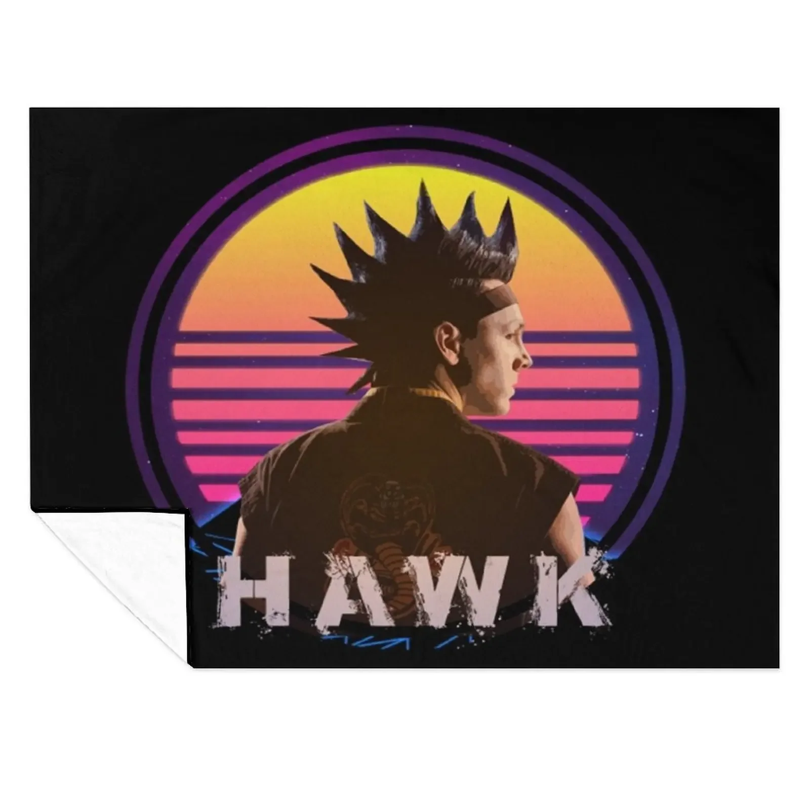 

Hawk Shirt Throw Blanket Flannel Fabric Shaggy Decoratives christmas decoration Blankets