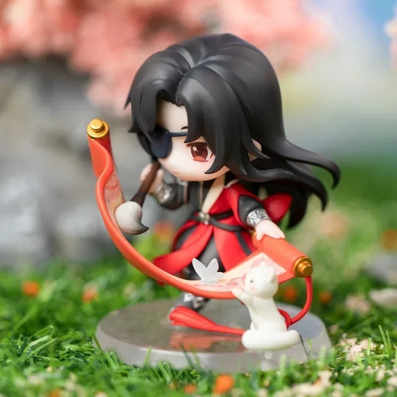 Tian Guan Ci Fu Anime Figure 7.5cm Xie Lian/Hua Cheng Pvc Anime Figure Characters Cute Model Doll Desktop Ornaments Gifts Toys