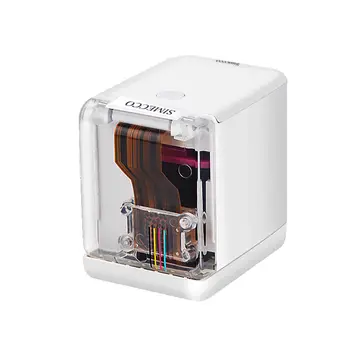 Přenosná barevná tiskárna potravin inkoustová přenosná ruční mini jedlá inkoustová tiskárna na zakázku s textem na dort, makaróny, kávu 8 nejlepší prodej tiskárny na dorty - №2