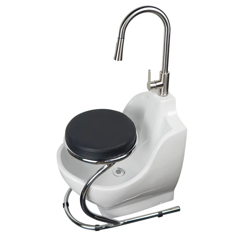 

Household bathroom Full bathroom Massage foot bath Foot bath Floor-to-ceiling deepening Ceramic integrated foot wash basin