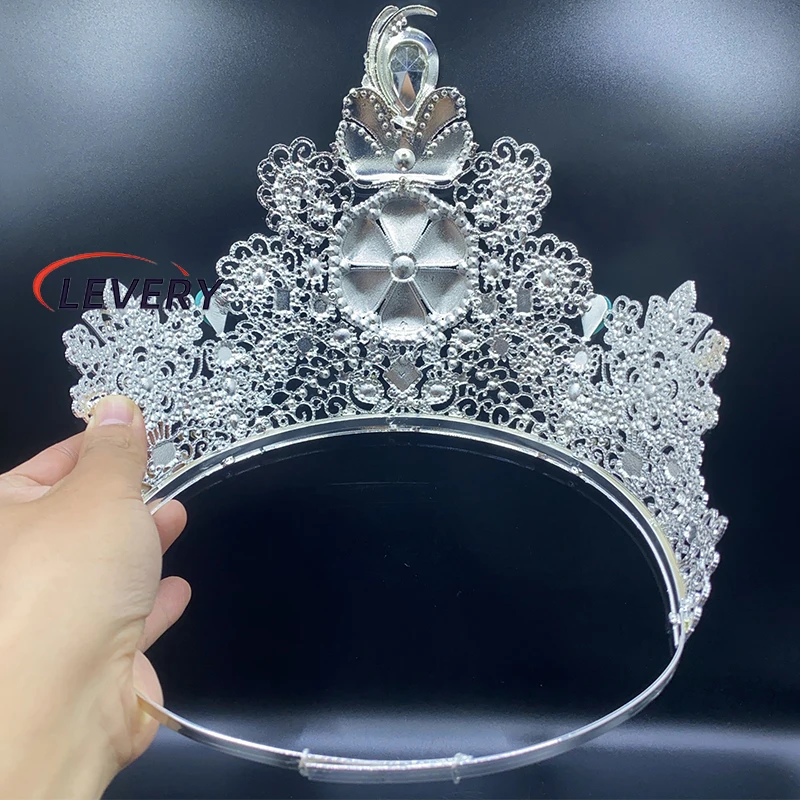 Levery 2025 New Miss Earth 2022 Crown  Adjustable Pageant  Hair Accessories