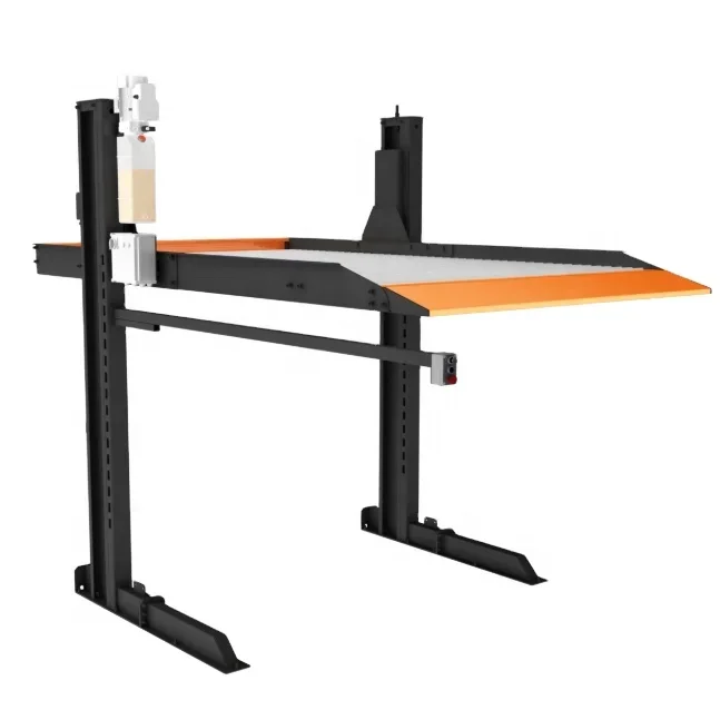 Sollevatore di parcheggio a doppio livello di vendita caldo Sollevatore di parcheggio a due montanti Parcheggio verticale Sollevatore per auto salvaspazio idraulico