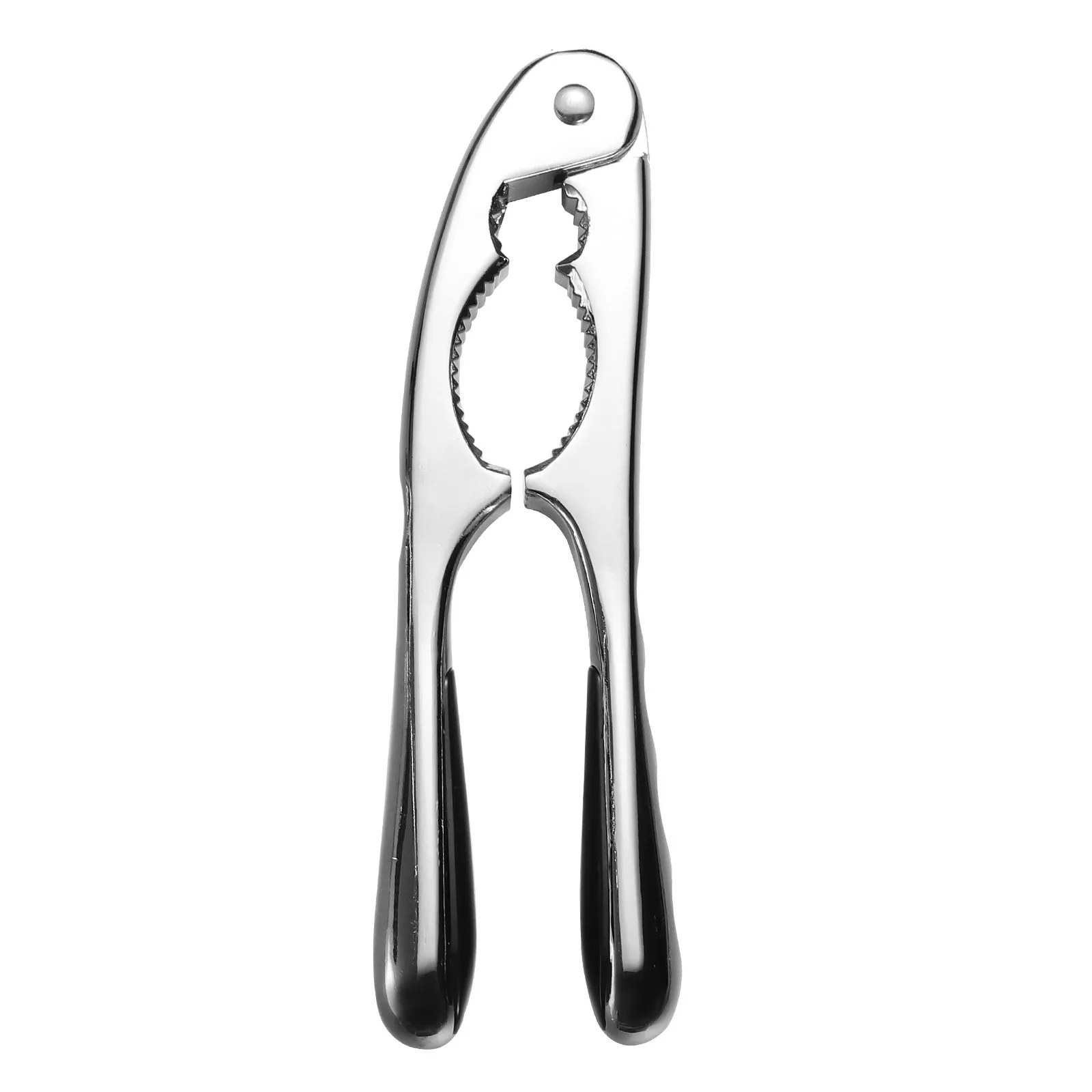 1Pcs Zinc Alloy Walnut Cracker Heavy Duty Nut Opener for Walnuts Hazelnuts Almonds Pecans Brazil Nuts Ergonomic Kitchen Gadget