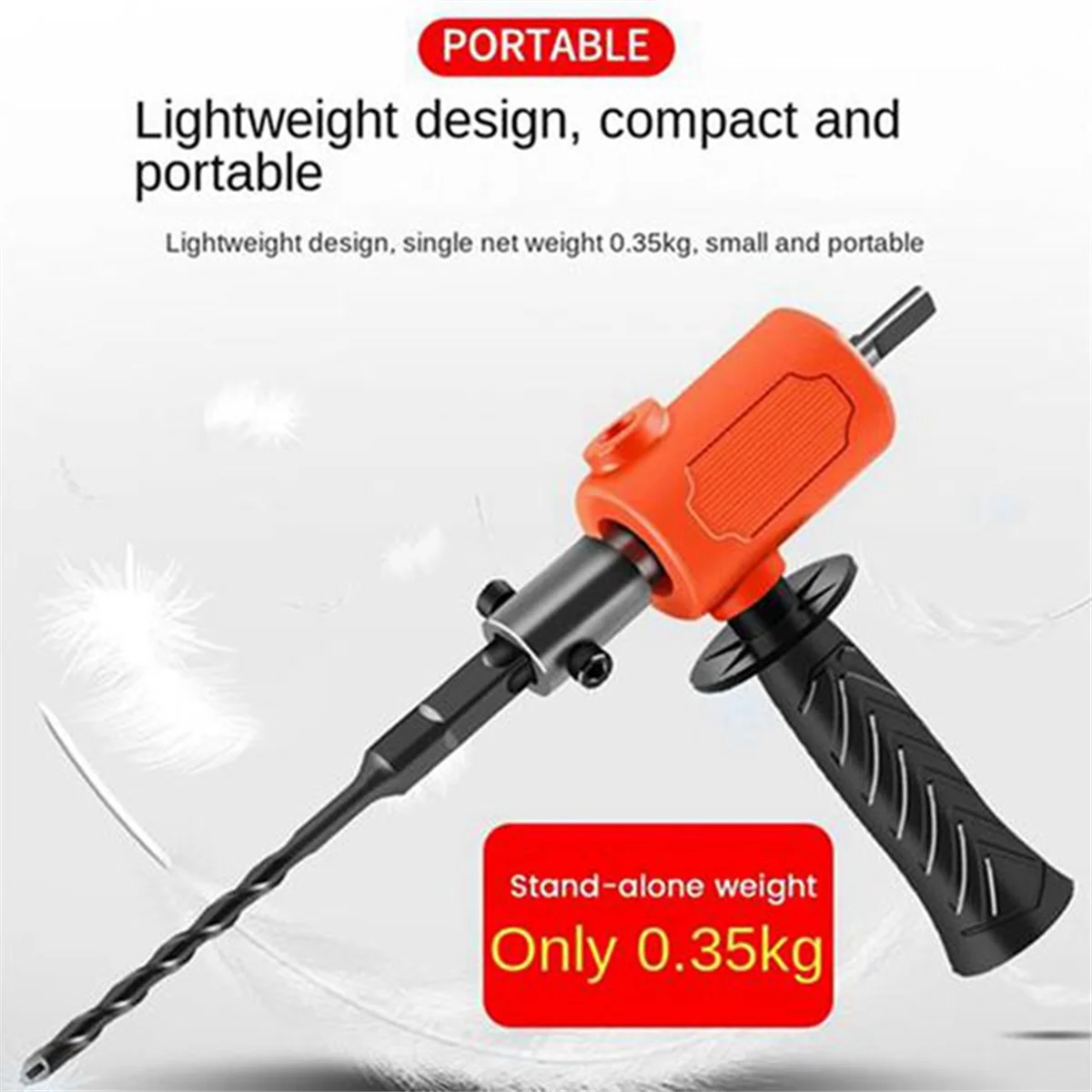 Electric Hammer Conversion Head Universal Electric Drill to Electric Hammer Power Tool Accessories Electric Hammer