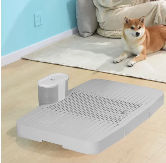 Automatic Dog Urinal Self Cleaning Pump for Medium Large Breeds Indoor Potty Plus