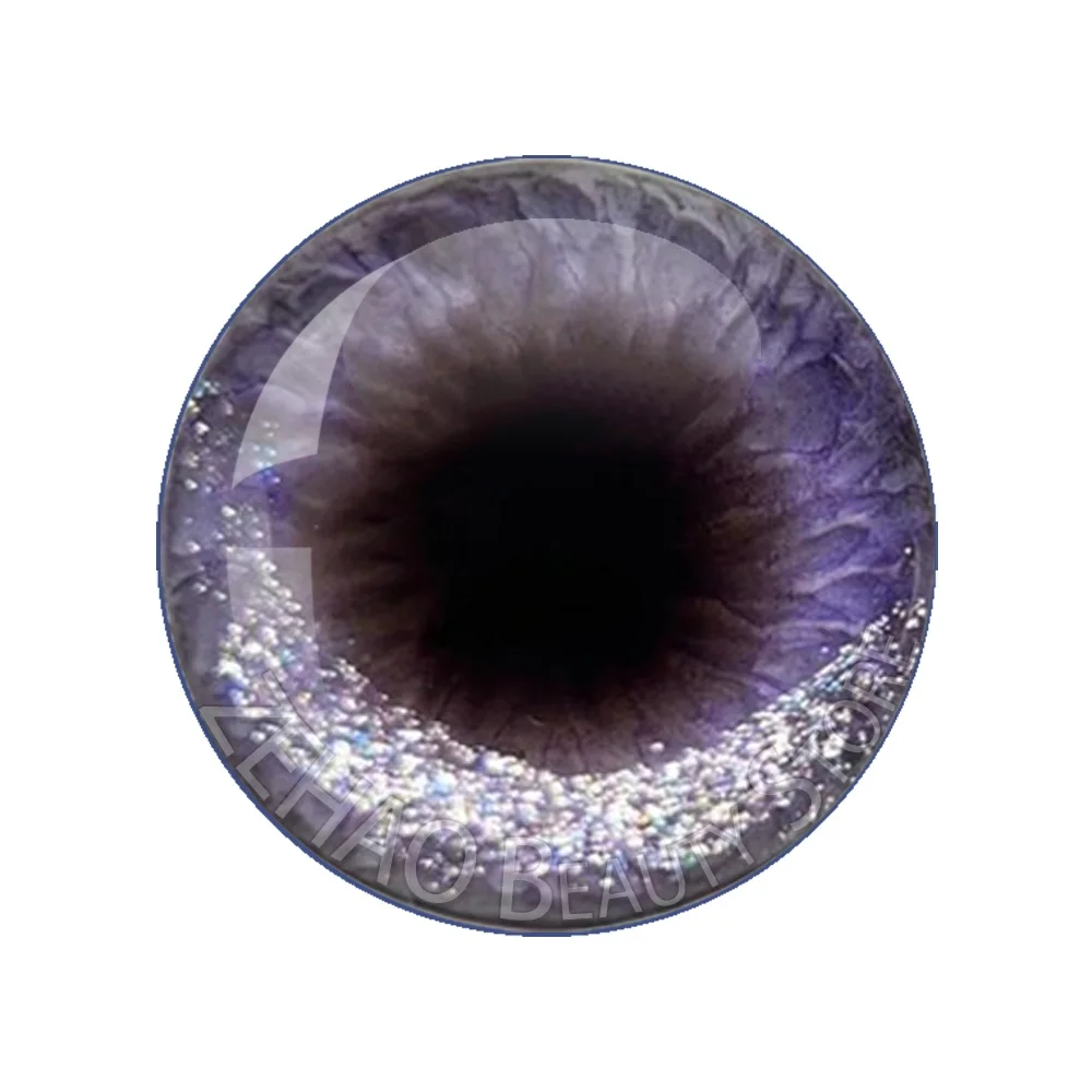 Glass Eyes Blyth BJD Doll Round Glass Eye Chips 12pcs Cabochon 10MM-40MM Handmade Drop Glue Eye Pupil Girl Toy DIY Accessories view 4