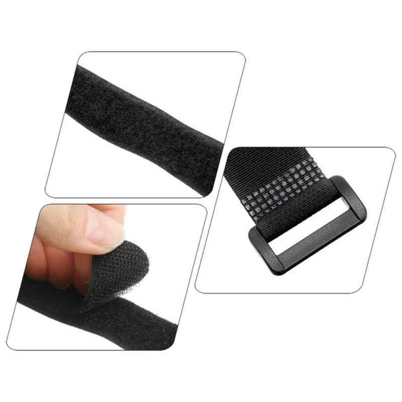 10Pcs Nylons Fastening Cable Tie Reusable Cable Tie Adjustable Cinches Strap Cable Managements Wire Organizers Wrap