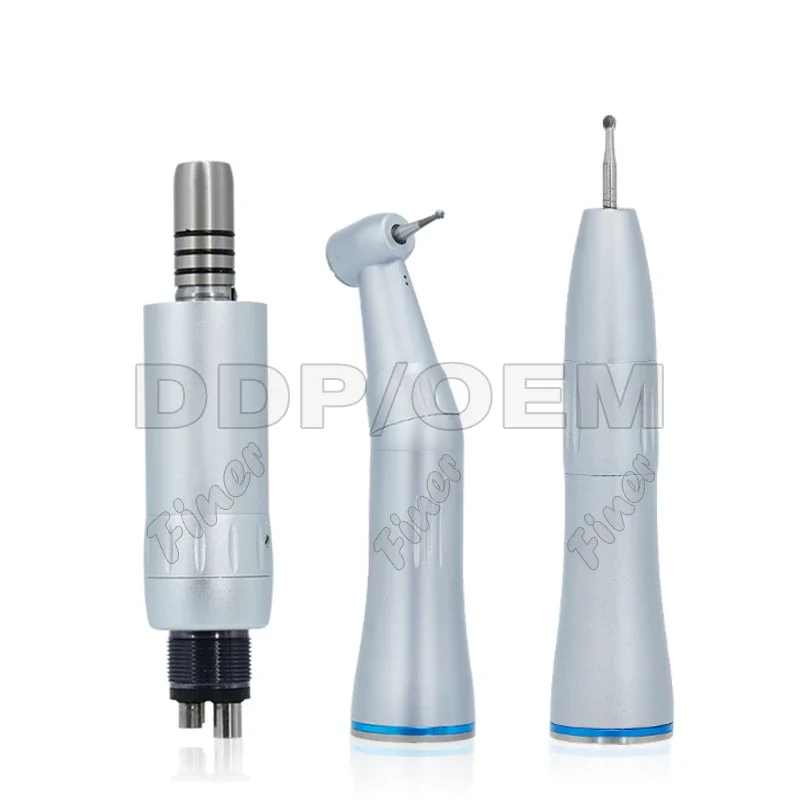 Den tal Innter water spray low speed handpiece kit Internal Water Spray Contra Angle Straight Handpiece Kit