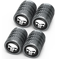 1Set Car Tire Valve Caps Tire Dust Caps Tire Air Cover for Cars, SUVs, Bike and Bicycle, Trucks, Motorcycles