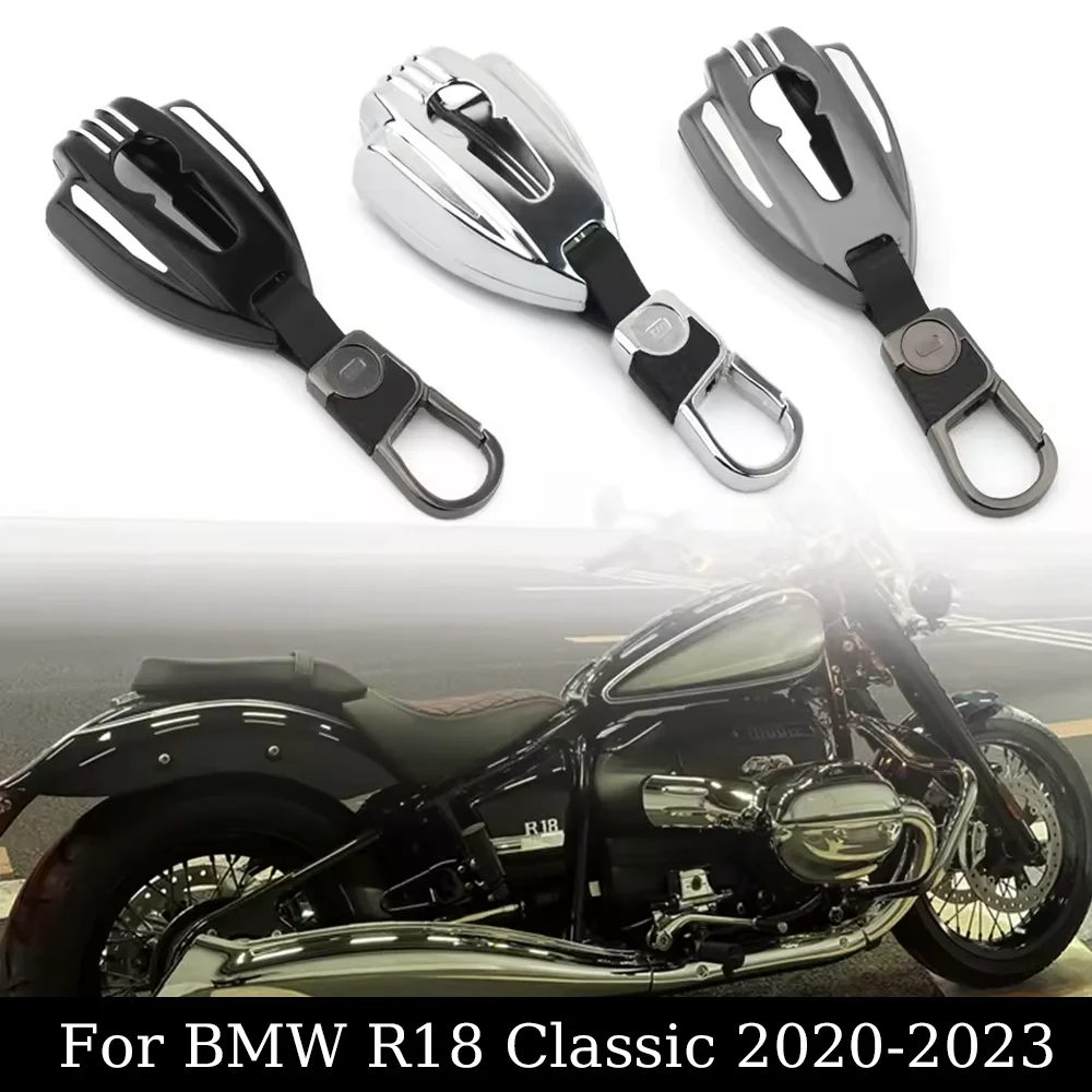 

For BMW R18 Classic R18B Bagger Transcontinental Motorcycle Key Case Aluminum Protector Decoration R18TC
