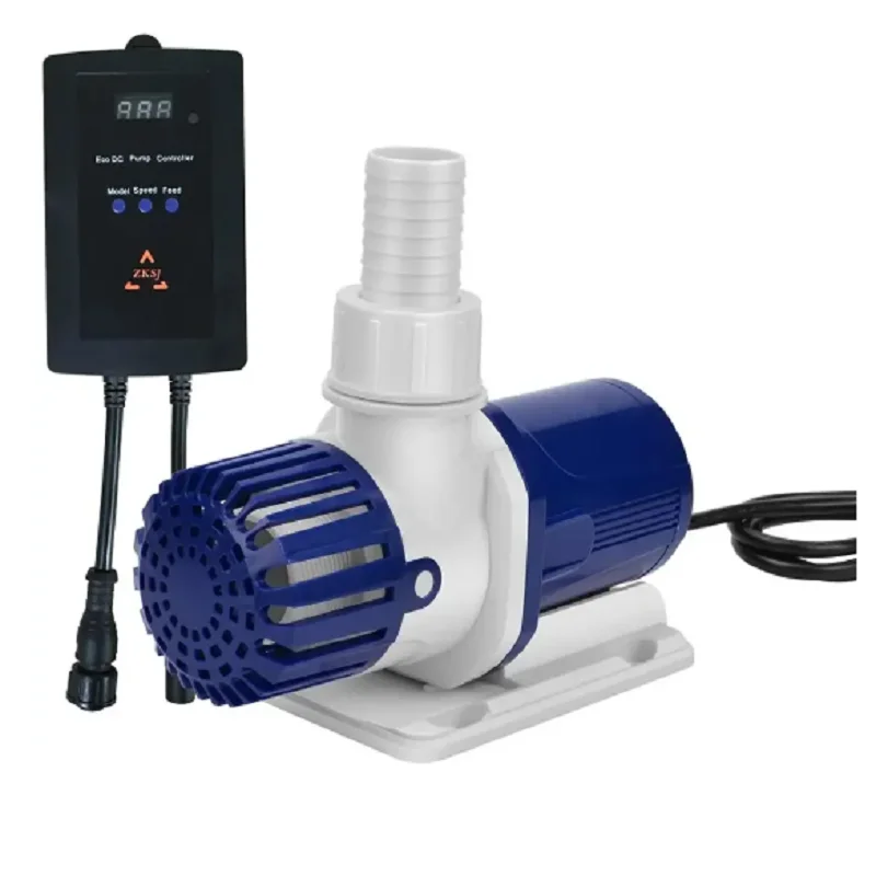 ZKSJ DC PUMP Aquarium Water Pump DC3000L 5000L 8000L12000L 24V Marine reef fish tank Pump Very quiet