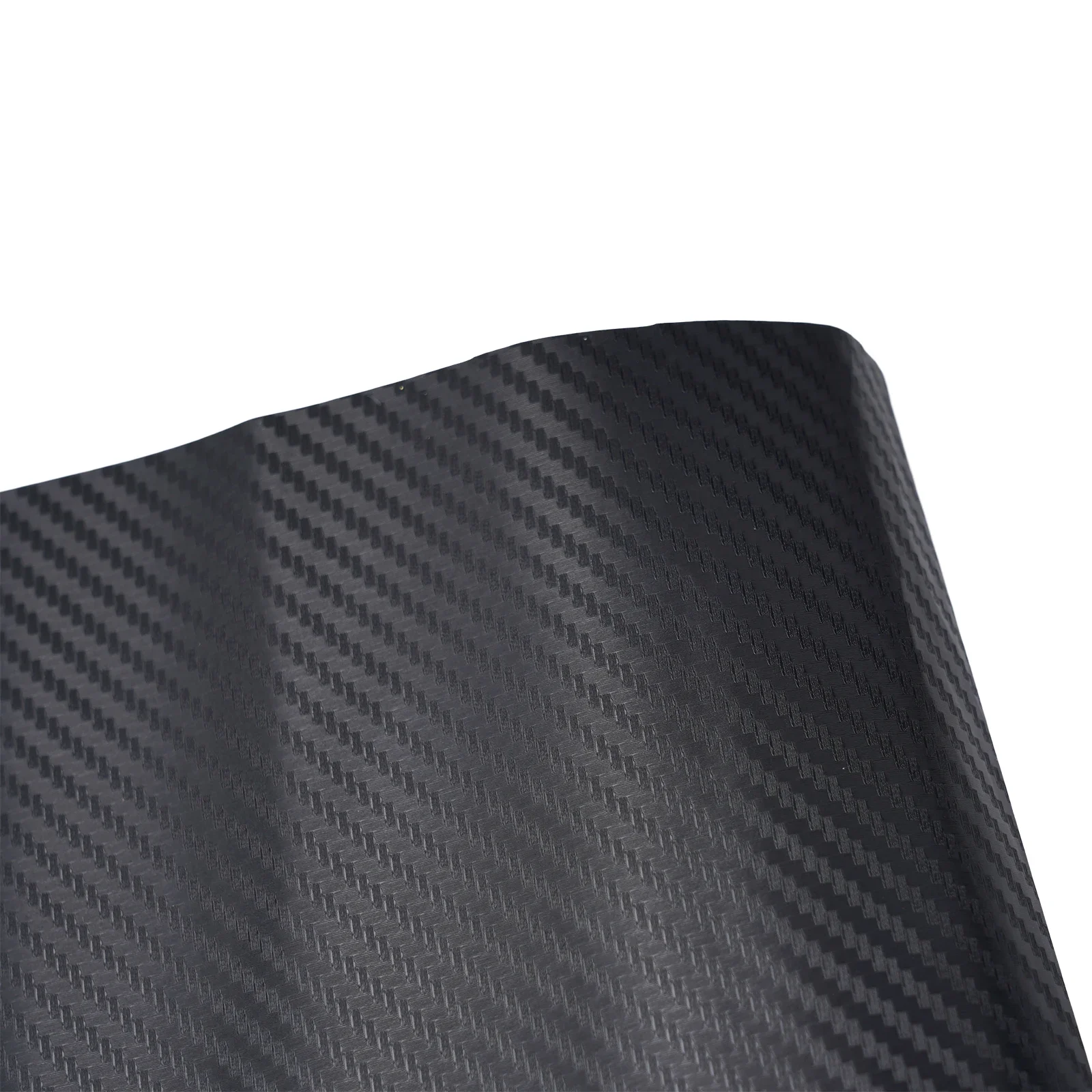 3D Carbon Fiber Look Film Roll For Automotive Interior Surfaces Exterior Body Parts And Small Electronic Device Skins