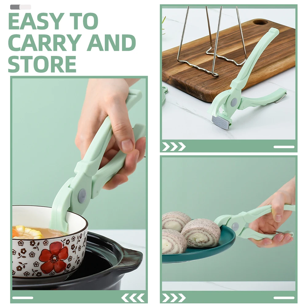 

Multi-function -scald Bowl Clip Anti-slip Plate Lifter Anti-scald Dish Gripper Hot Child