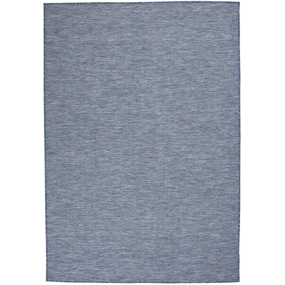 

Positano Indoor/Outdoor Modern Solid Navy Blue 5' x 7' Area Rug, (5' x 7')