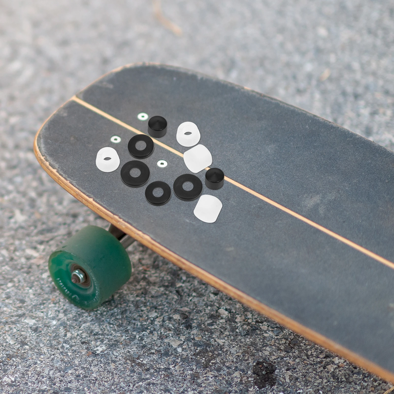 

Shock Absorber Pu Damping Gasket Plastic Cushions Vibration Damping Bushings Skateboard Accessories Hardware Four