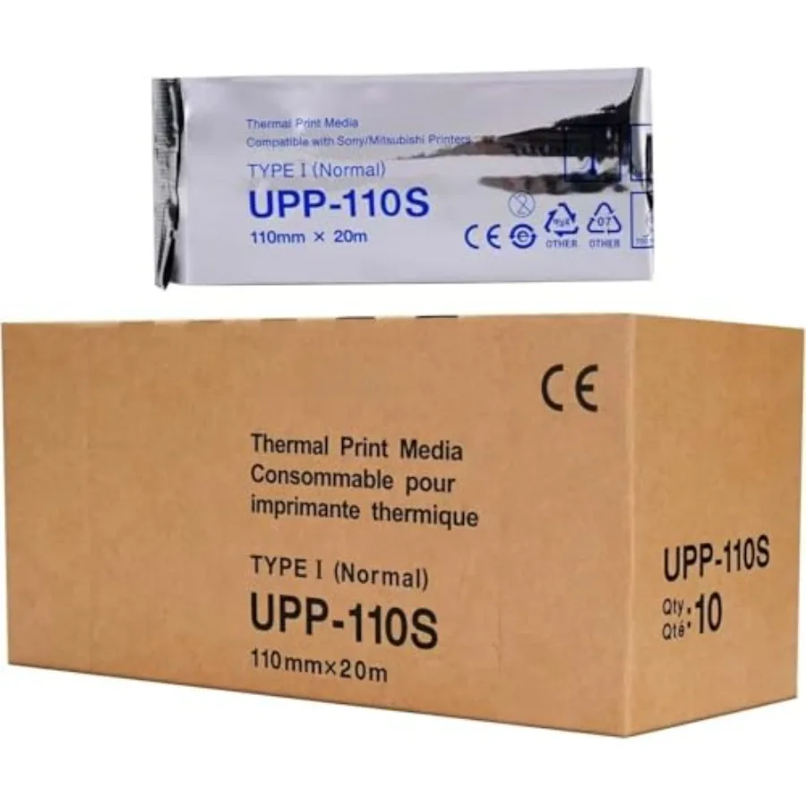 

Ультразвуковая бумага UPP-110S, термочувствительная пленка/медиум для УЗИ, 10 рулонов, Тип I