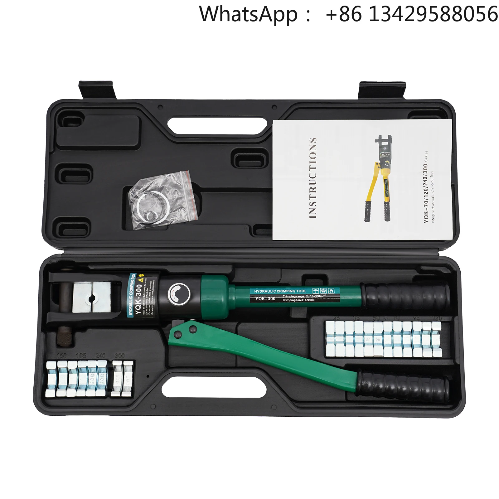 

Herramienta prensado hidráulico 120KN, engarzadora balaustrada alambre cuerda, engarzadora manual hidráulica Cabl