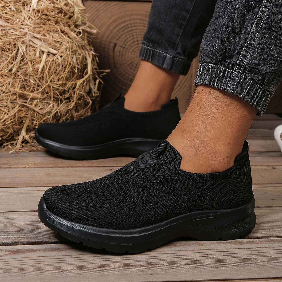 Solid Color Men EVA Slip On Shoes - Soft Lightweight Sole - For Everyday Casual Wear Free Shipping Footwear