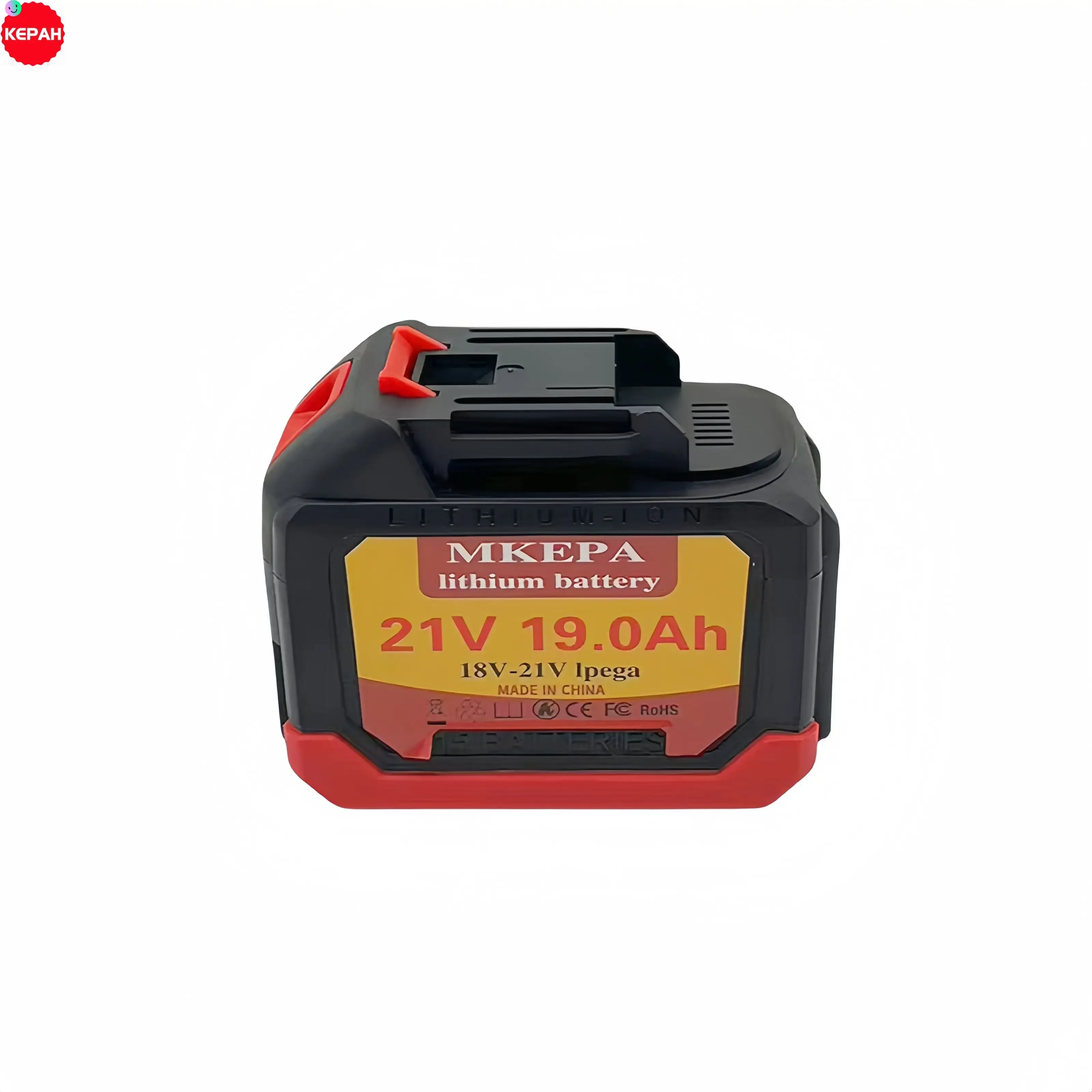 21V 19000mAh new lithium-ion rechargeable battery, can be used to replace power tool batteries