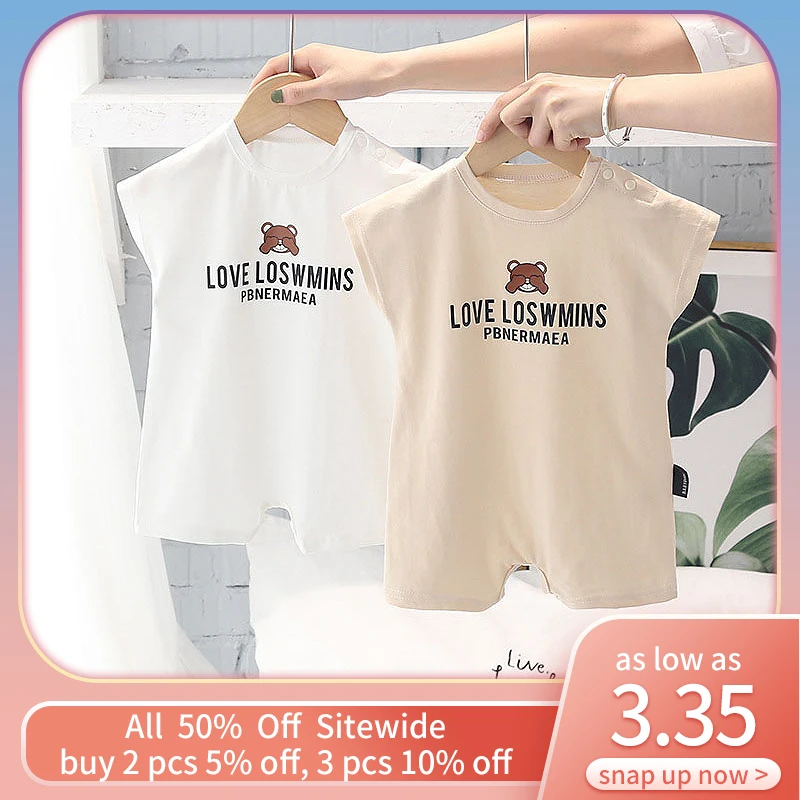 

Детское боди из хлопка с коротким рукавом