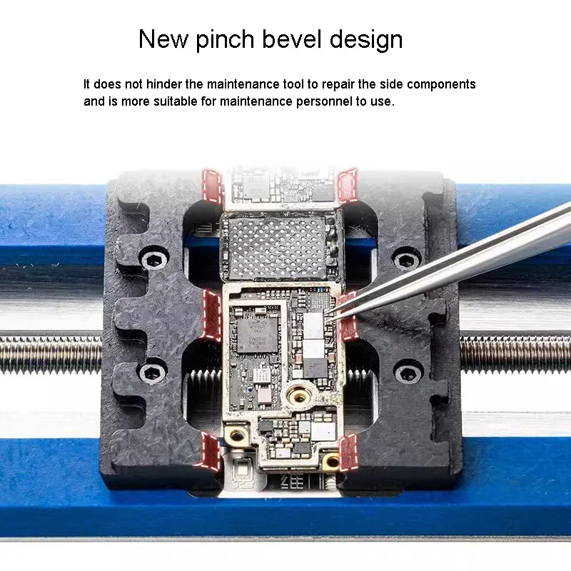YCS YCS-P03 Parallel Space Fixture for Mobile Phone Motherboard Chip PCB IC Glue Removal Welding Universal Parallel Clamp