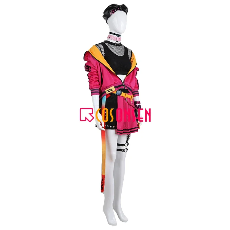 Paradox Live Anne faultner COSPLAY Suit สูทแจ็คเก็ตกระโปรงฮาโลวีนคาร์นิวัลผู้หญิงแฟนซี cosplayonsen ทำ