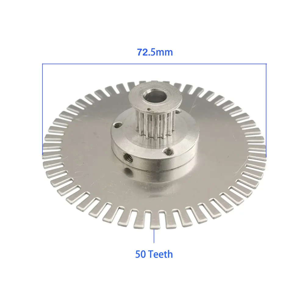 230W Beam Light Reading Disc Gear Motor Gear Turntable 14 Teeth 16 Teeth for Stage Moving Head Light Accessories