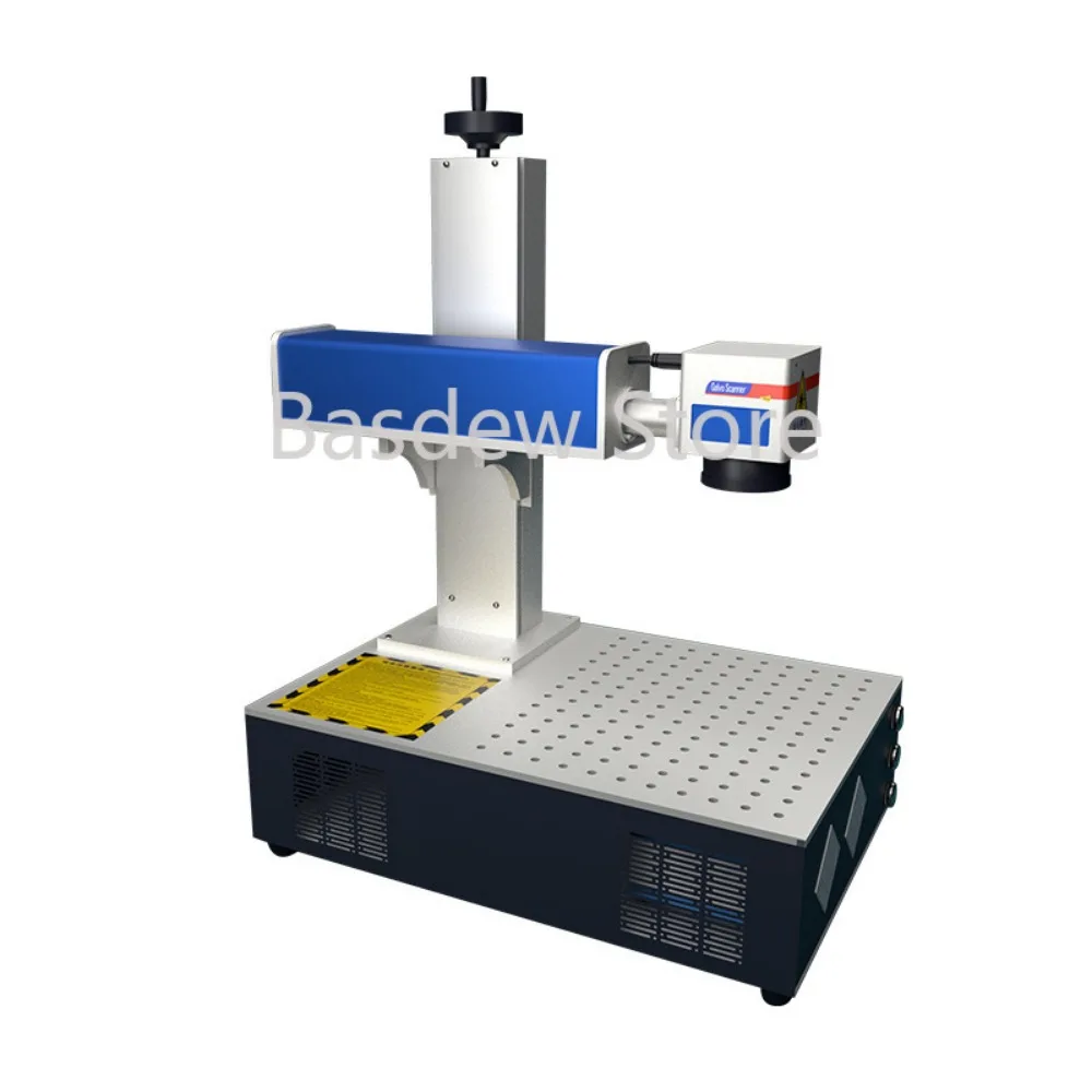 

20W 30W Desktop Integrated Fiber Laser Marking Machine Small Portable Metal Tag Engraving Machine Stall Machine