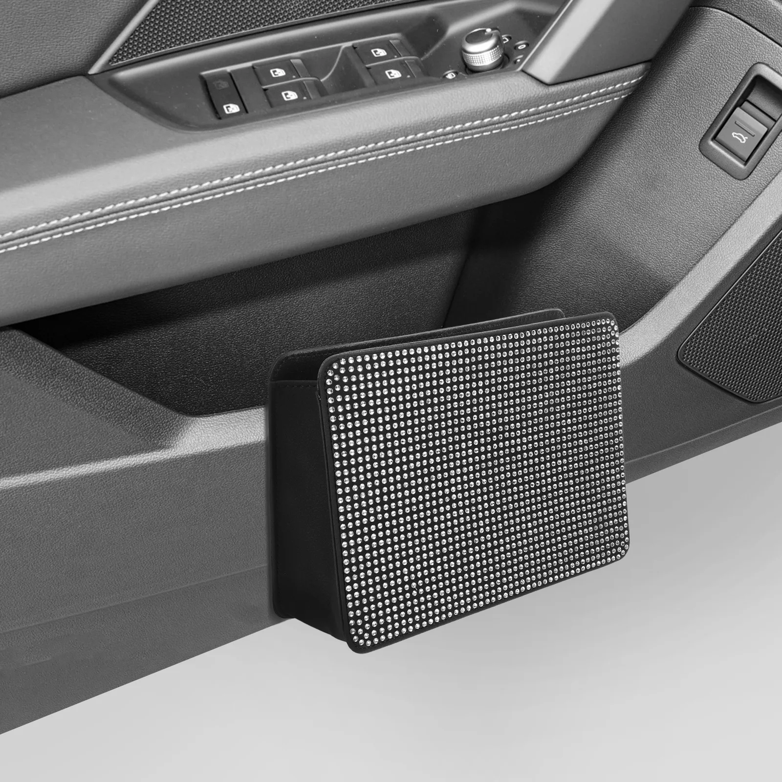 منظم صندوق تخزين باب السيارة، مادة قوية، ملحقات متعددة الاستخدامات، منظم تخزين السيارة RV سهل التركيب #5