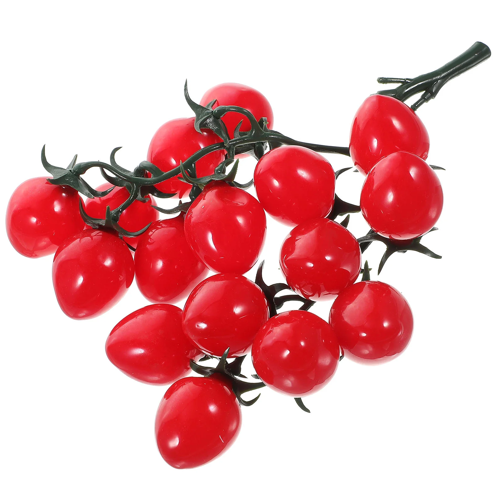 

Simulated Cherry Tomatoes Cabinet Decoration Photo Prop Puzzle Home Mall Kitchen Pvc Lifelike