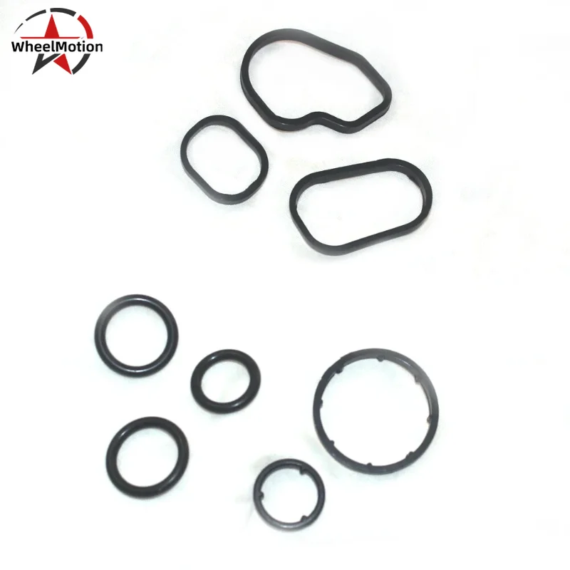 

6511801310 6511800665 6511800810 8 шт. один комплект уплотнителей масляных радиаторов автомобильная деталь для MERCEDES C-CLASS CDI W204 W205 W212 W639