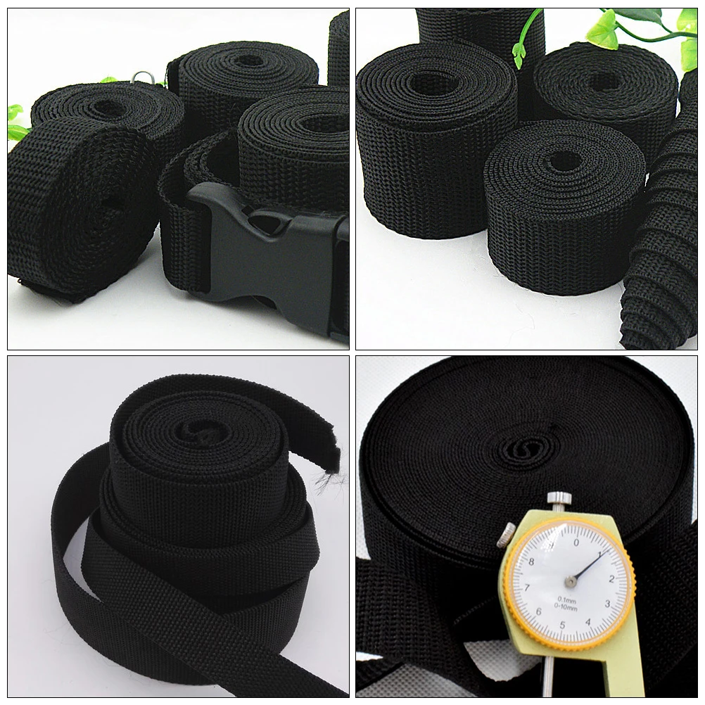 

Webbing Strap Cargo Tightening Belt Luggage Backpack Tie Down Straps Bag Straps Bundling Belt Durable PP Material Horticultural