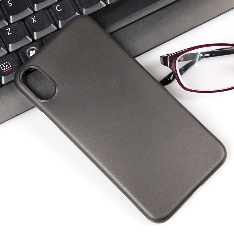 0.3mm Ultra Thin Matte Plastic Back Cover Case for iPhone X XR XS MAX 6 7 8 Plus 11 Pro Max SE 2020 Fashion Case