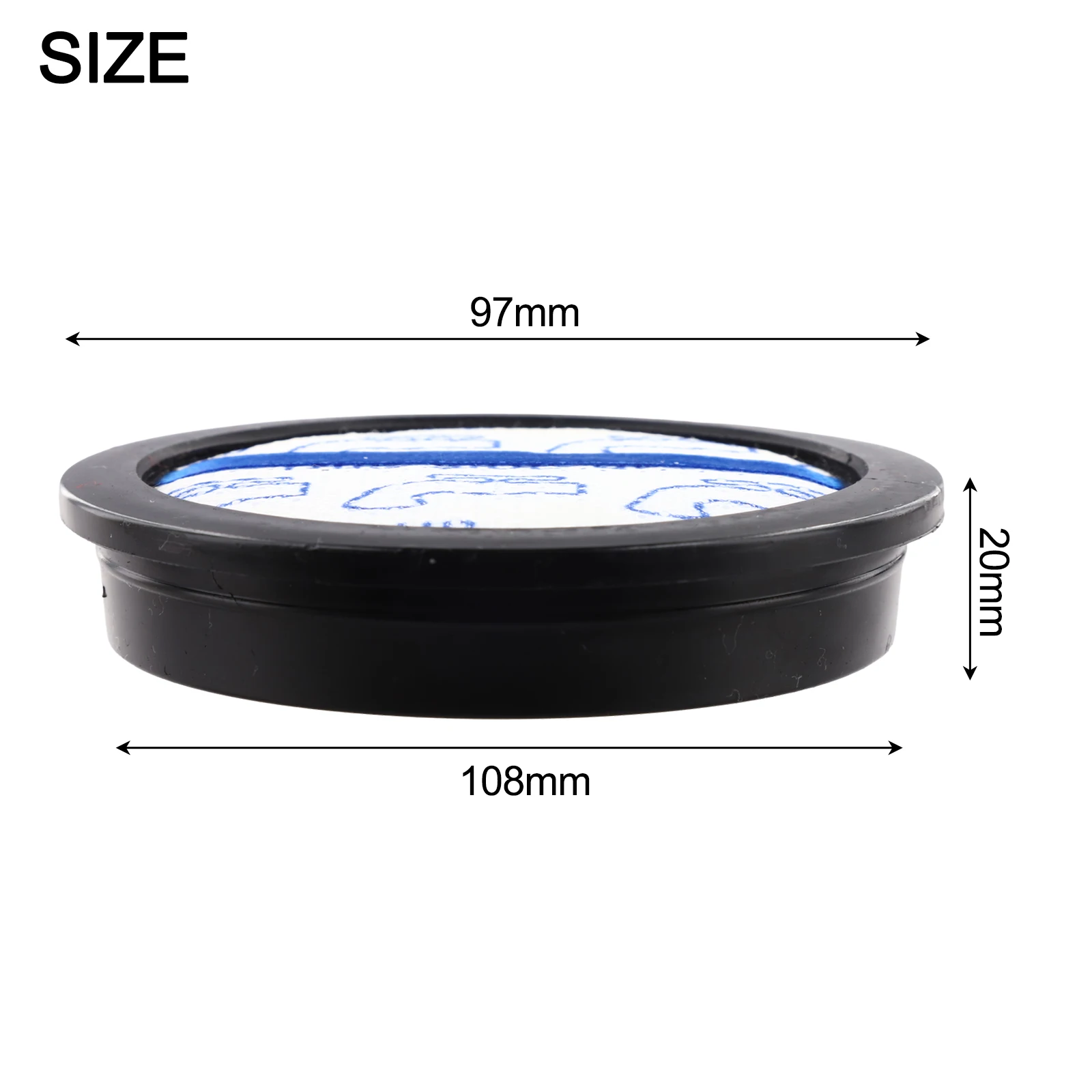 Compatible Replacement Filters for 350W for bldc 2in1 Cordless Vacuum Cleaner 3 Pieces Ensures Optimal Performance
