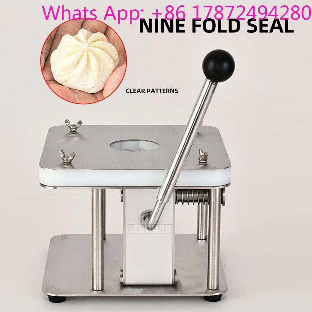 Kitchen Food Tool Semi-Automatic Bun Maker Stainless Steel Dough Pressing Device Aparatos De Cocina