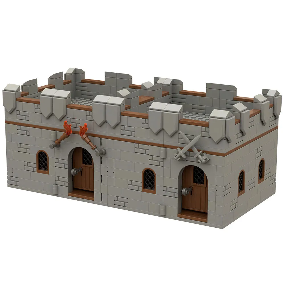 

MOC Medieval Castle Military Arsenal Building Blocks DIY Accessories Model Compatible Major Brand Self-Locking Bricks Kids Gifts