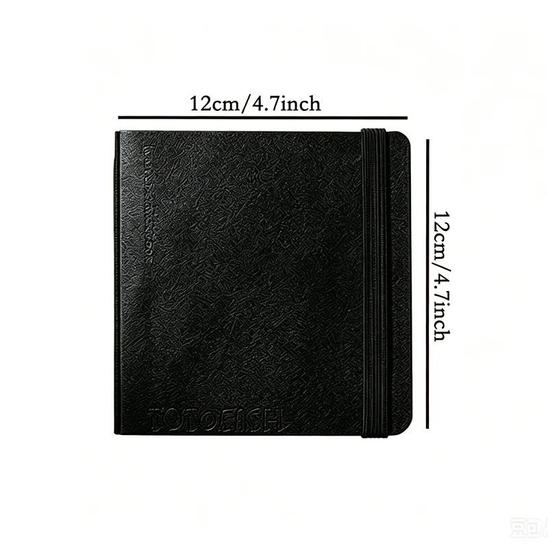 30PCS Portable Drawing Sketchbook 300G Thick Black and White Khaki Cardboard Mini Graphite Art Book for Watercolor Painting