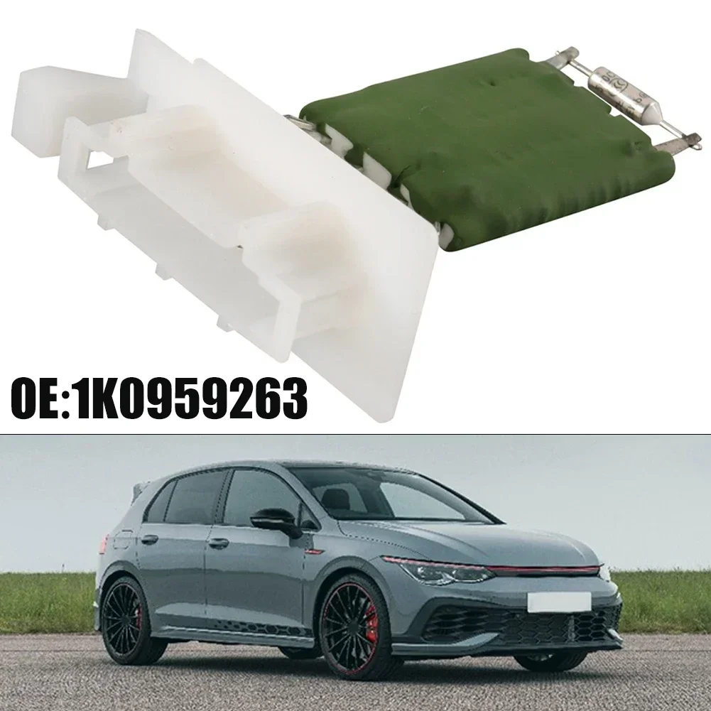 Newest High Quality HVAC Blower Motor Resistor For Passat For Golf  2007-2016 OE 1K0959263 Car Accessories Blower Motors