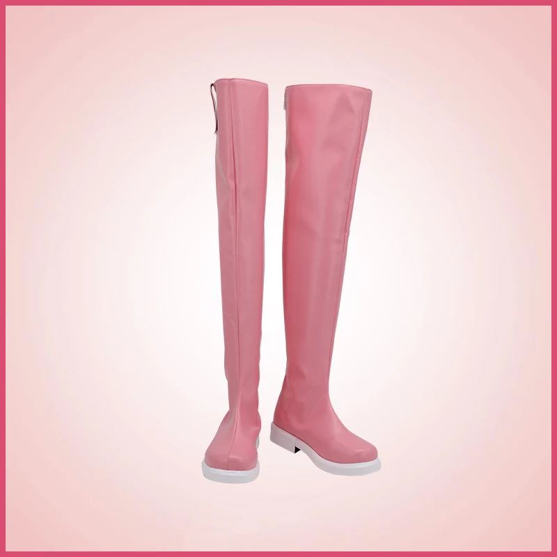 Cardcaptor Sakura KinomPain Sakura-Chaussures de Cosplay pour Femme et Homme, Bottes de Jeu Anime Roses, Nouvelle Collection