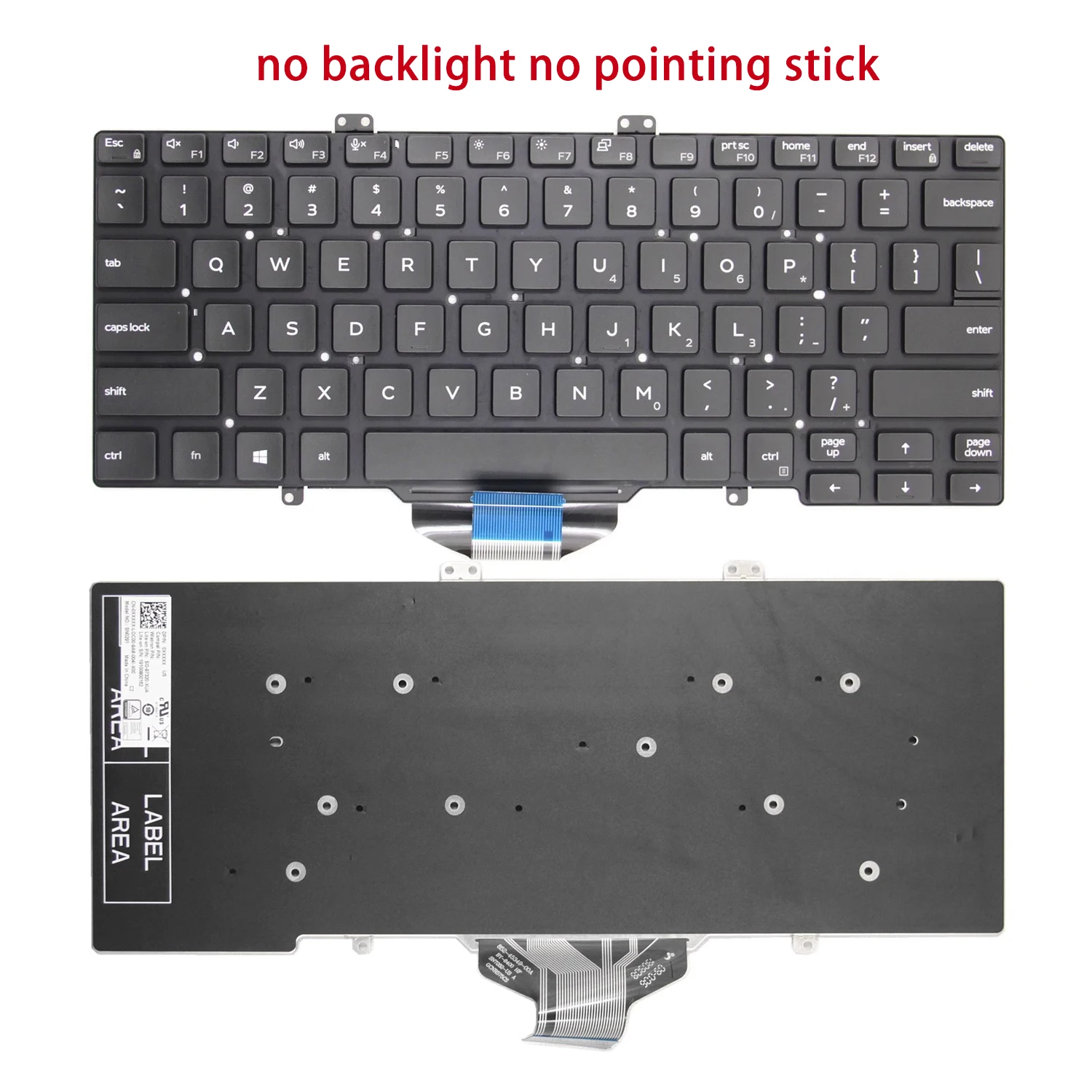 New US Laptop Keyboard English For Dell Latitude 5400 5410 5401 5402 P98G 7400 7410 Backlit Pointing Stick