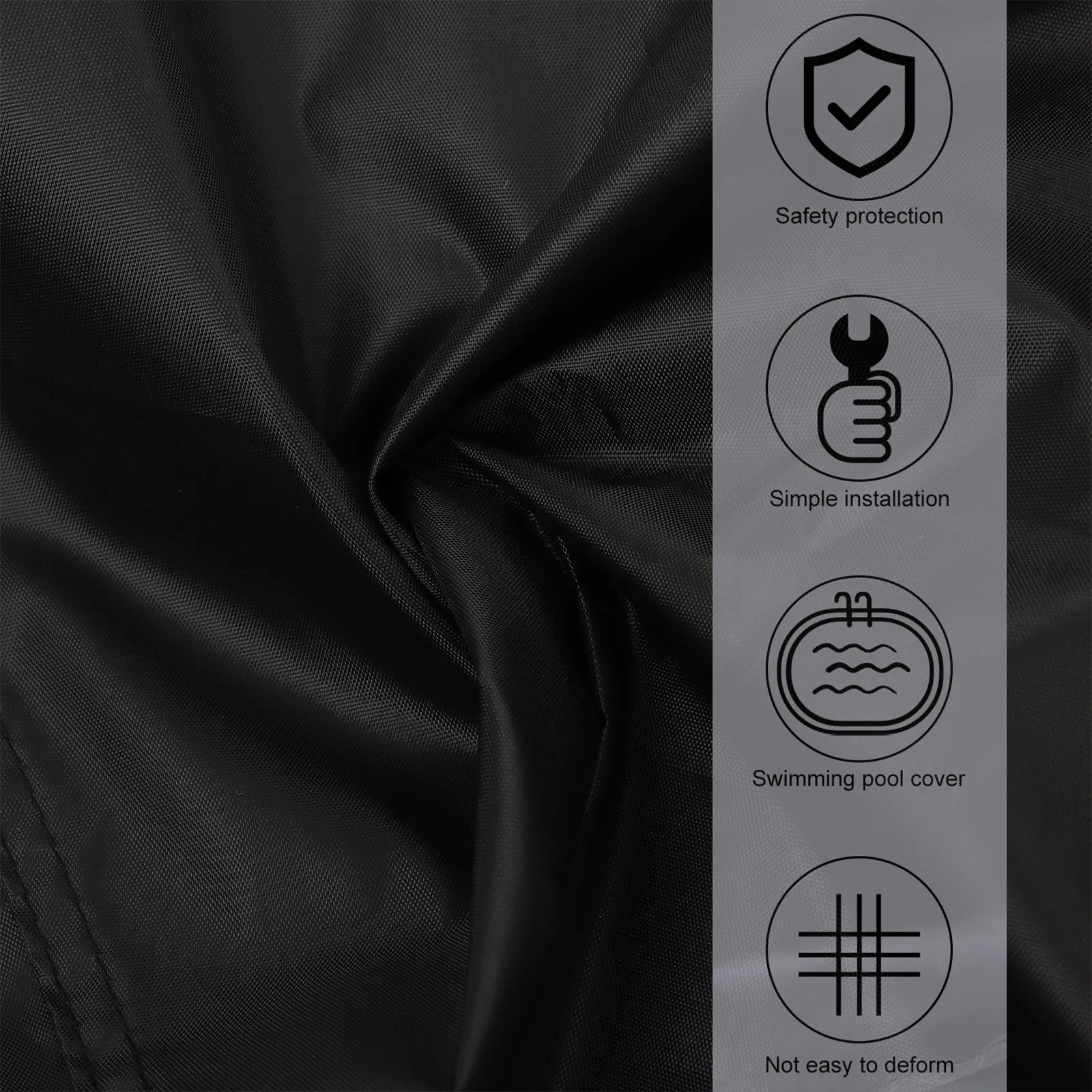 

Надувной защитный чехол для батута из водонепроницаемой ткани Оксфорд, покрытие для бассейна, защита от пыли, грязи и мусора для уличных и домашних бассейнов