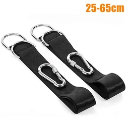 2Pcs Tree Swing Straps Hanging Kit With 2 Carabiners Single Bar Extension Belt Belt For Hammocks Sandbags Horizontal Bar Chair