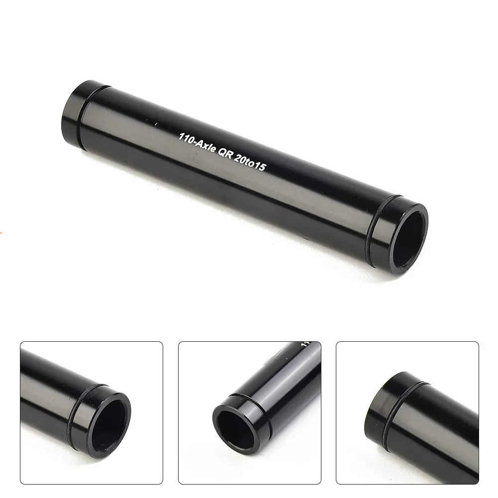 MTB Bike Barrel Shaft Bicycle 20mm Thru Axles To 15mm Thru Axle Adapter 100/110mm Fork Aluminum Alloy Cycling Accessories